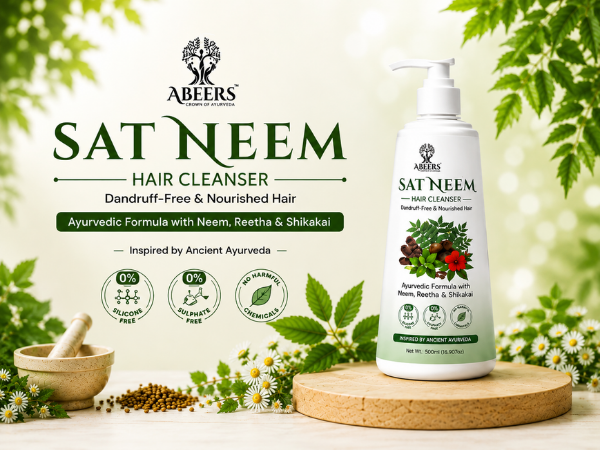 Sat Neem Hair Cleanser – 500ml