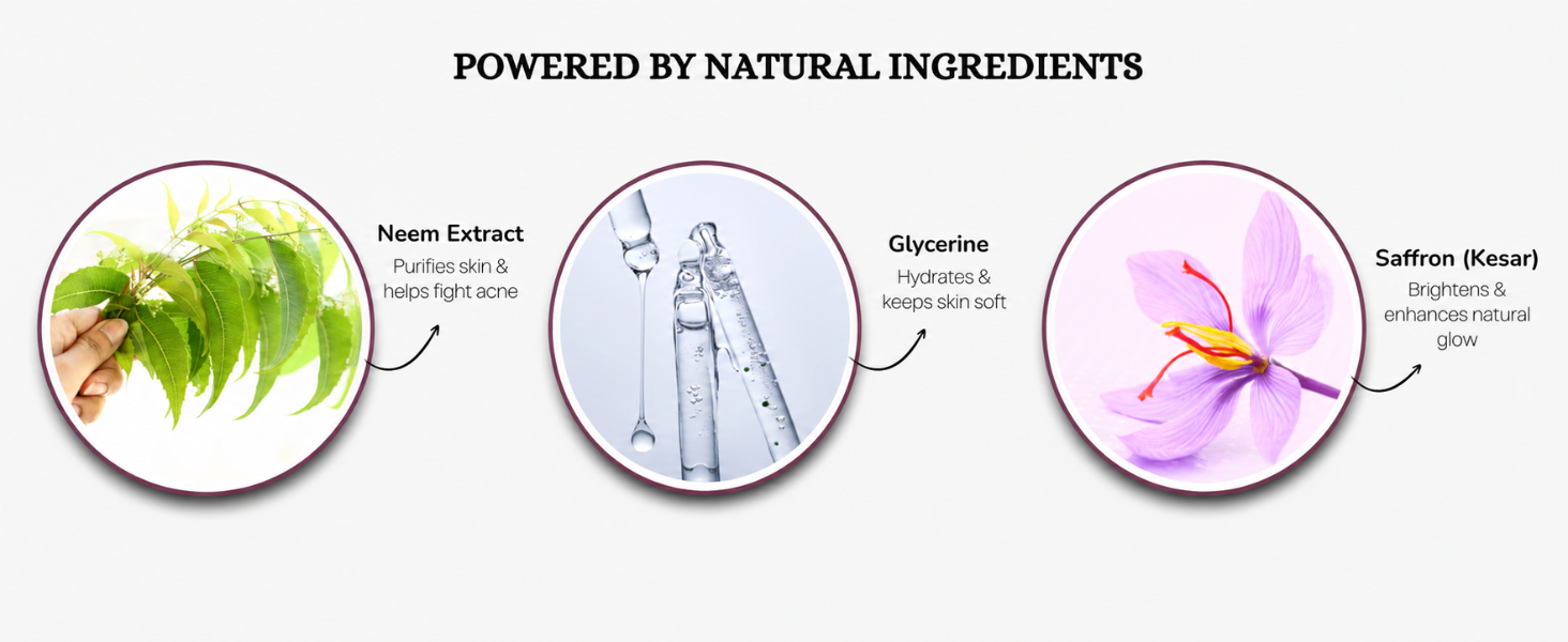 Saffron & Neem Face Cleanser