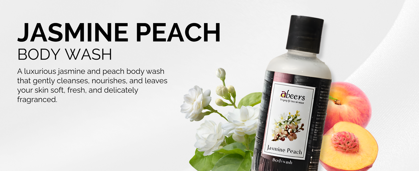 Jasmine Peach Body Wash