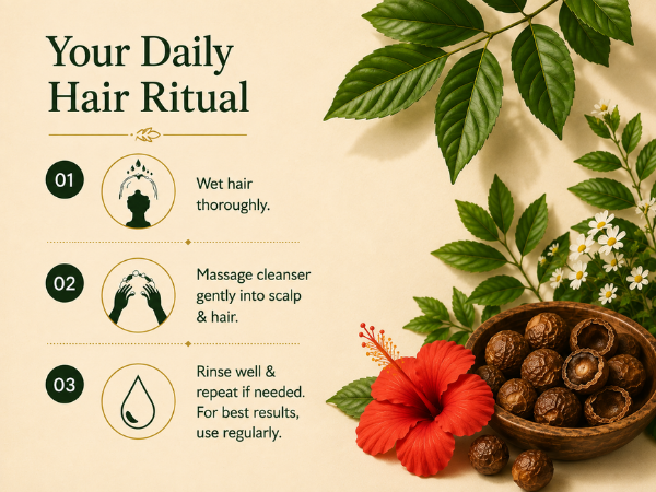 Sat Neem Hair Cleanser – 500ml