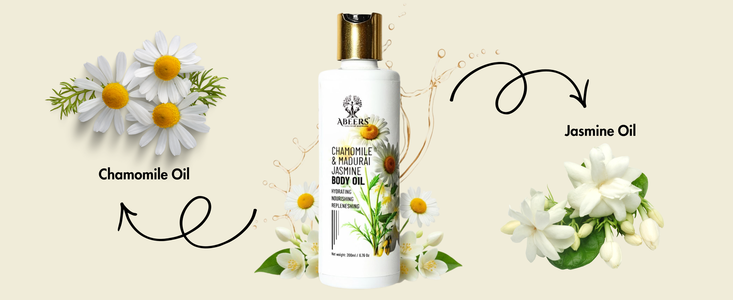 Chamomile & Jasmine Body Oil 200ml