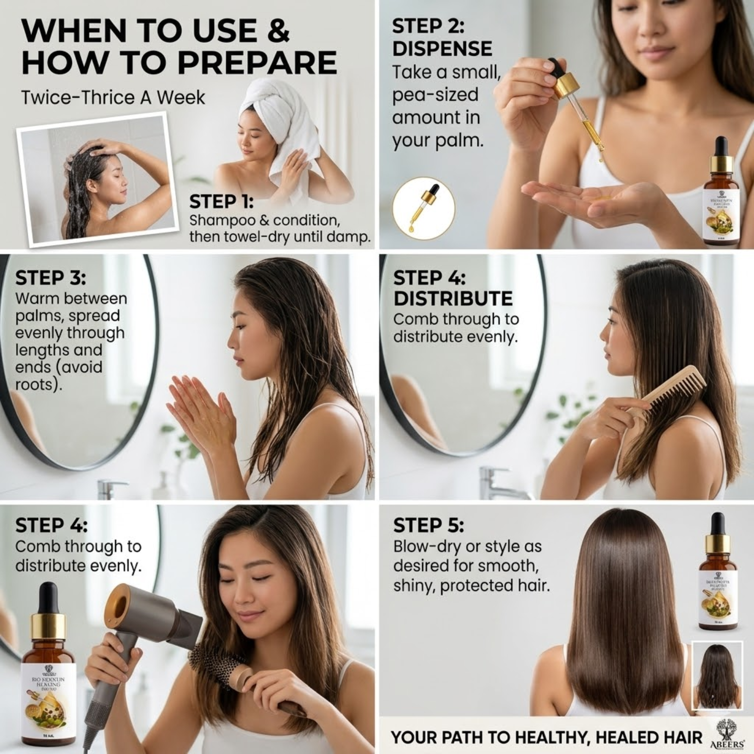 Bio Keratin Healing Hair Oil