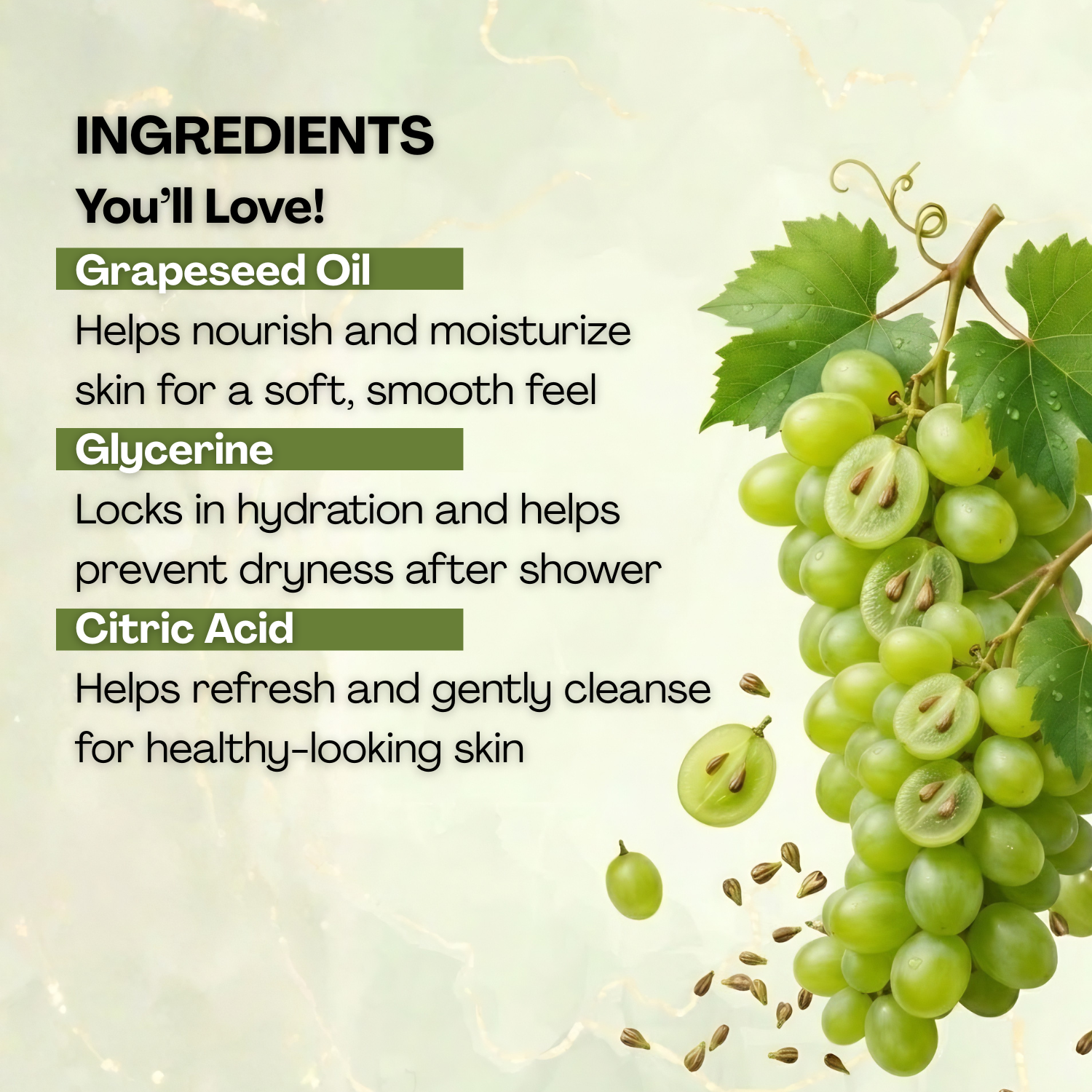 Grape Seed Body Wash