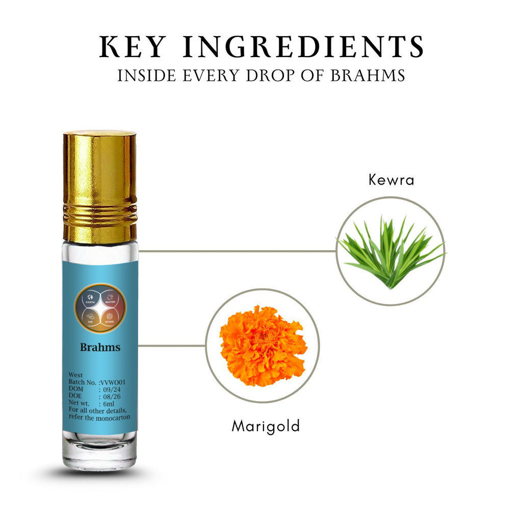 Vaastu Vaidyam Essential Oil Roll-Ons 30ml (5 x 6ml)