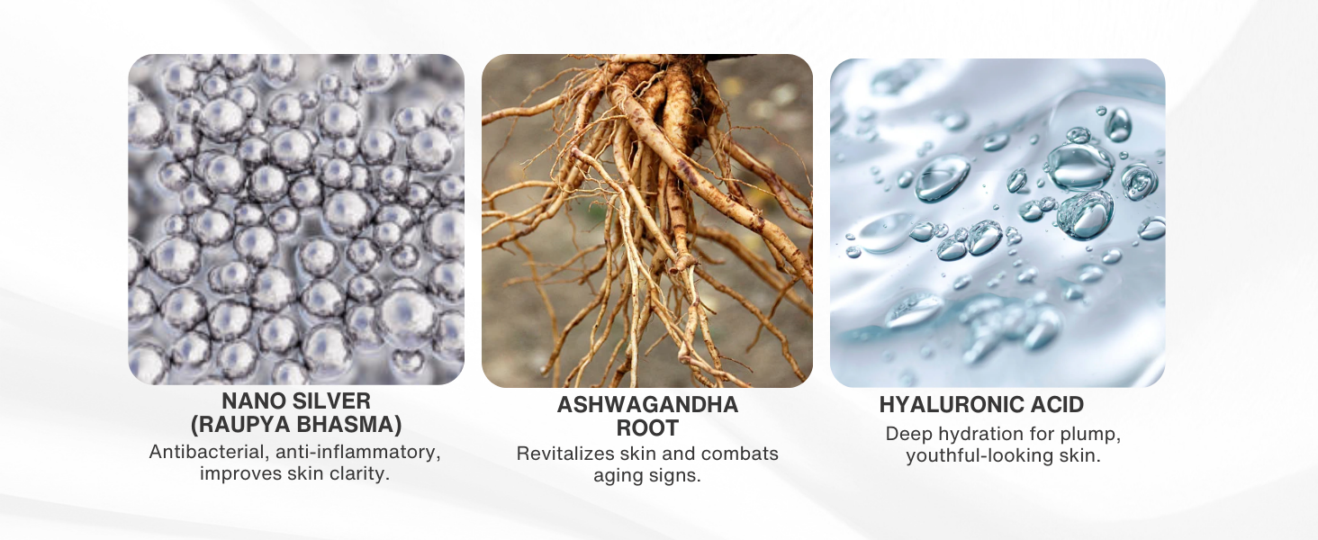 Nano Silver Anti Ageing Serum