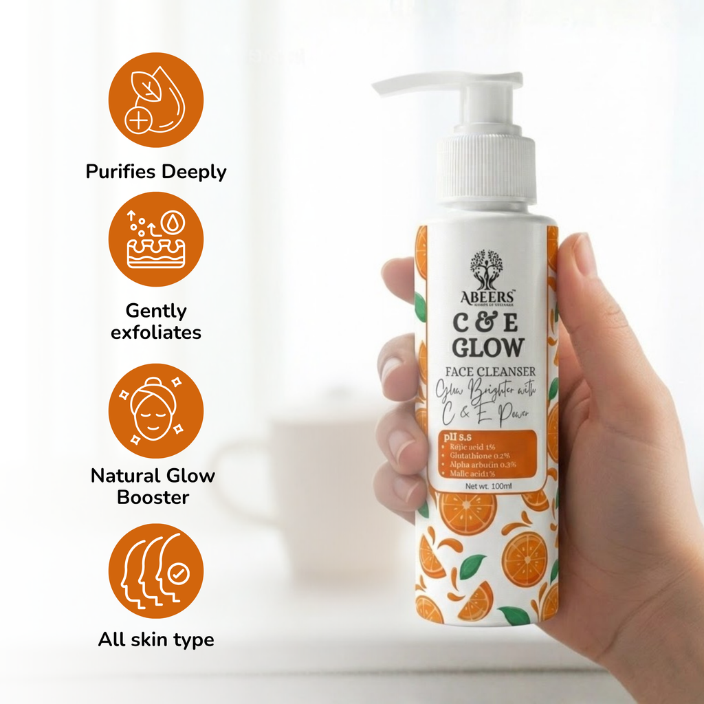 C & E Glow Face Cleanser