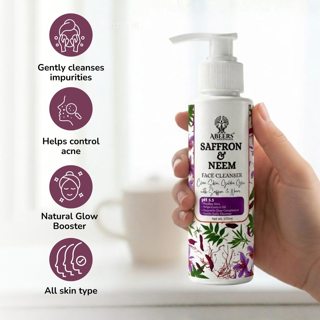 Saffron & Neem Face Cleanser
