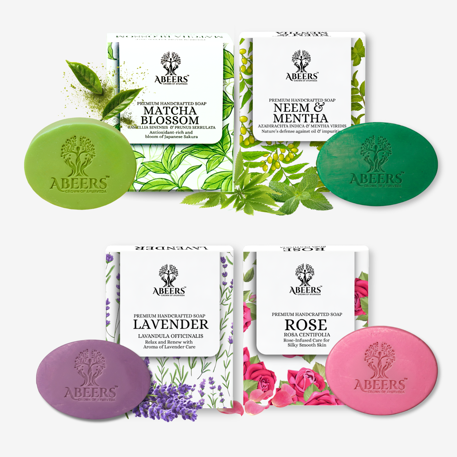 Handcrafted Cold Processed Soap Combo –  (10 x 100g) (Copy)