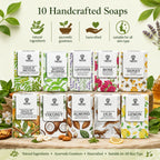 Handmade Mega Soap Combo (10 Bars x 100g)