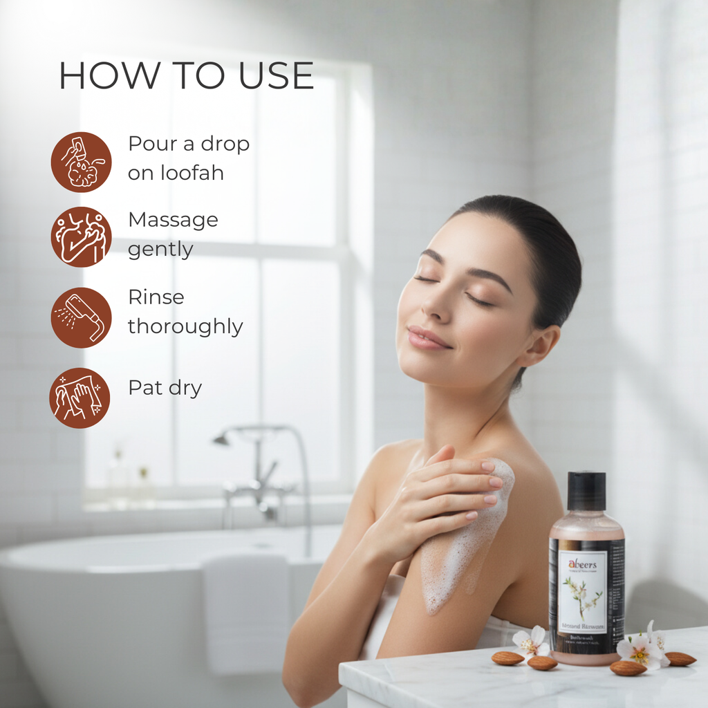 Abeers Almonds Body Wash