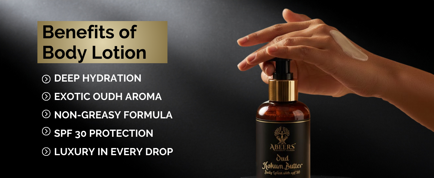 Oud Kokum Body Lotion SPF 30