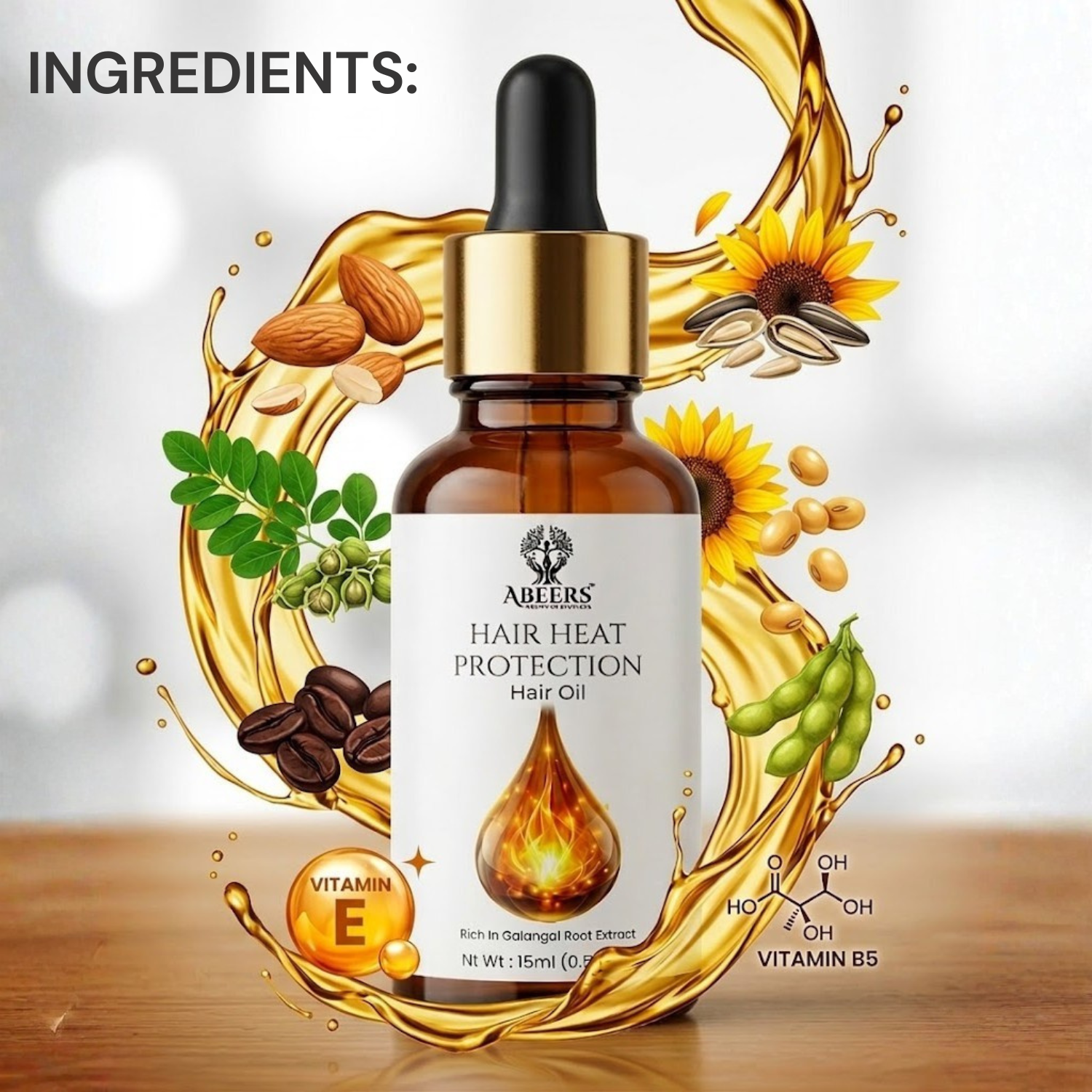 Hair Heat Protection Oil