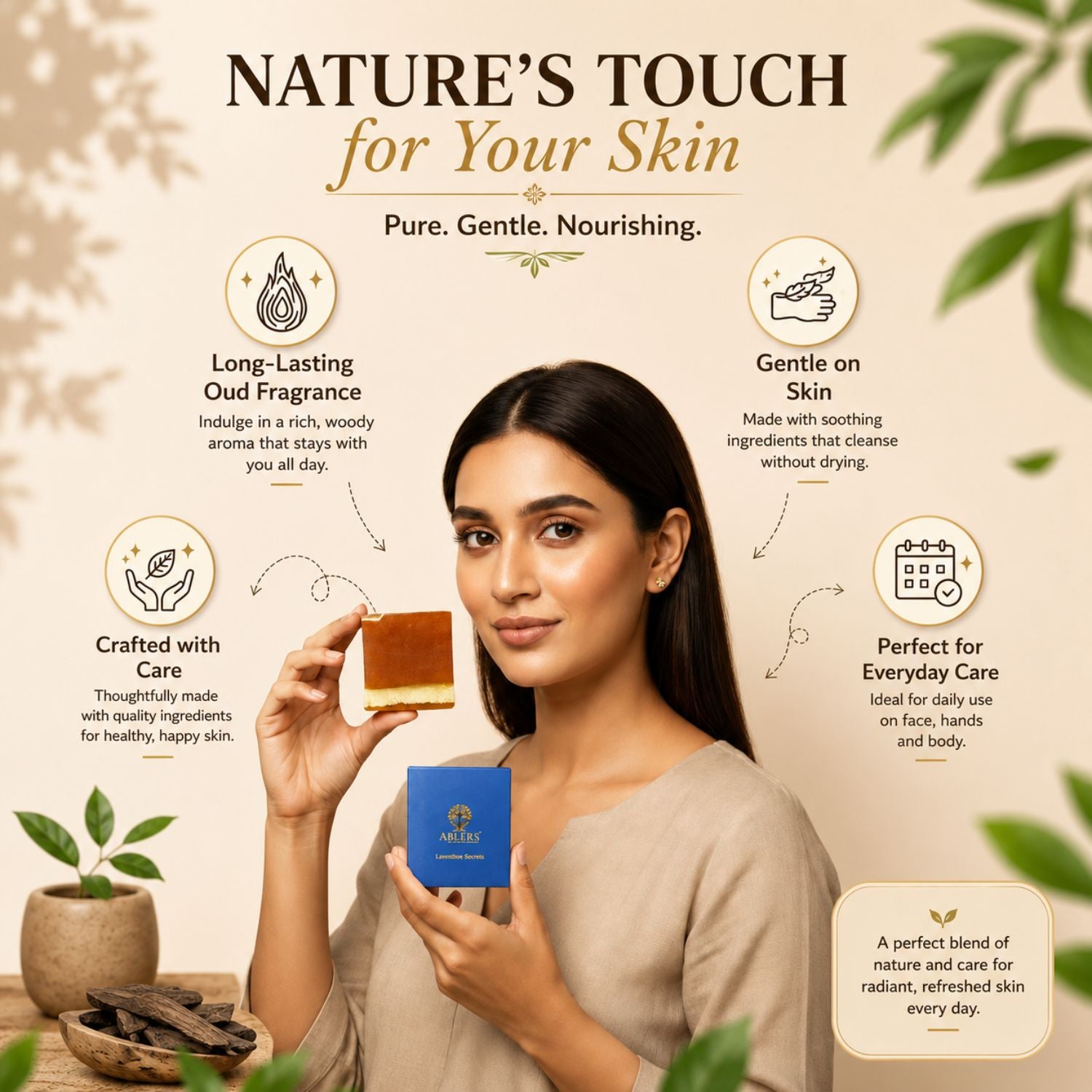 Oud Noor Handmade Soap (125g)