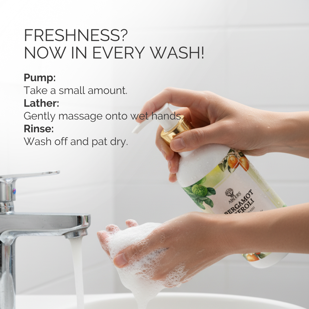 Abeers Bergamot Neroli Handwash