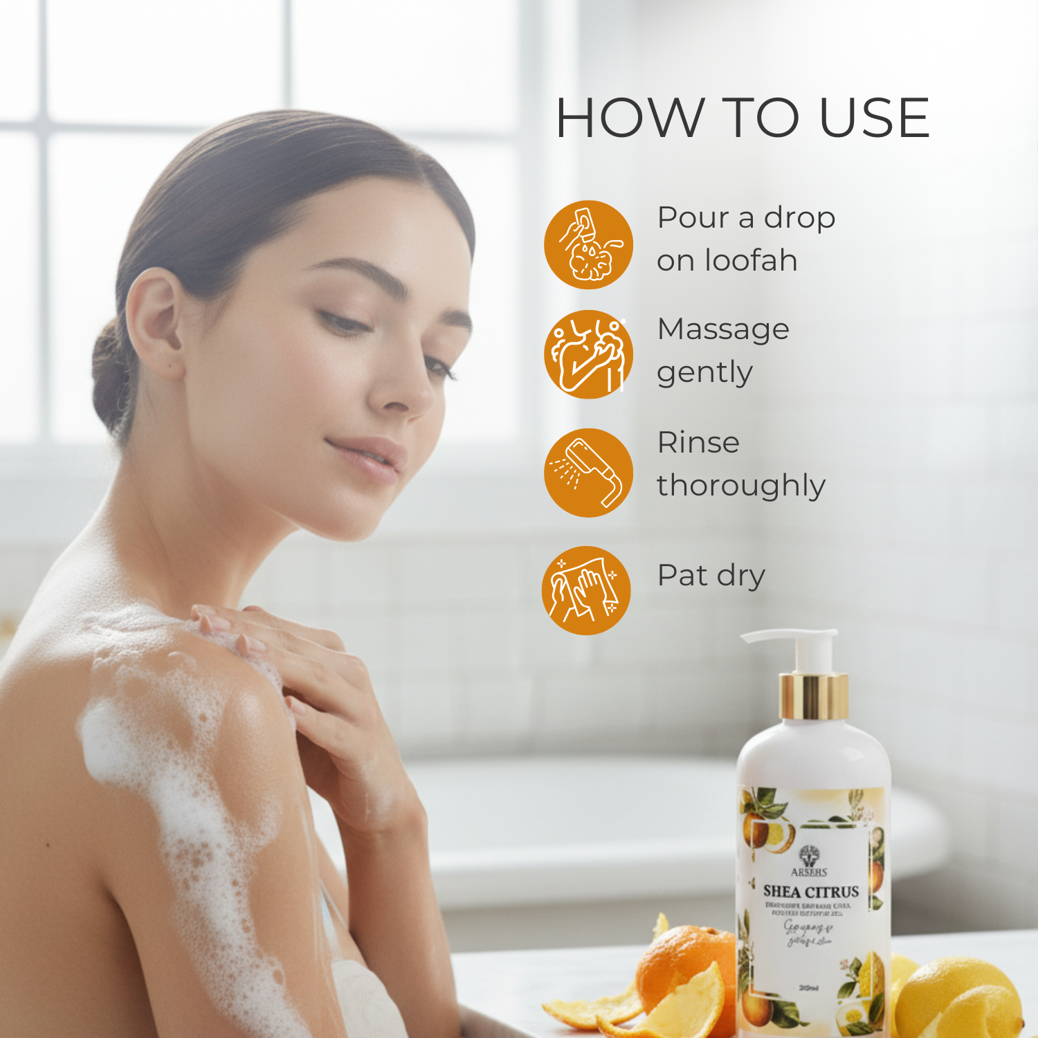 Shea Citrus Shower Gel 300ml