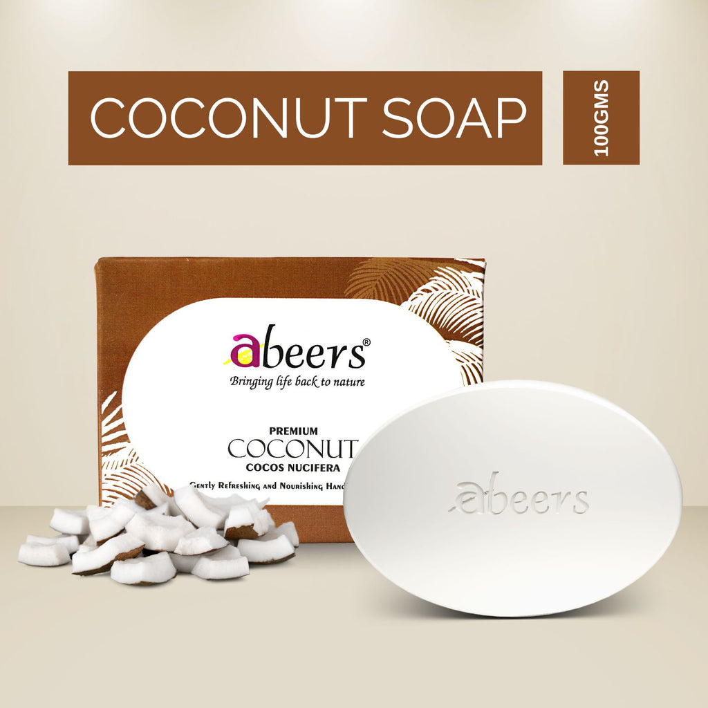 Abeers Handmade Coconut Soap (100g)