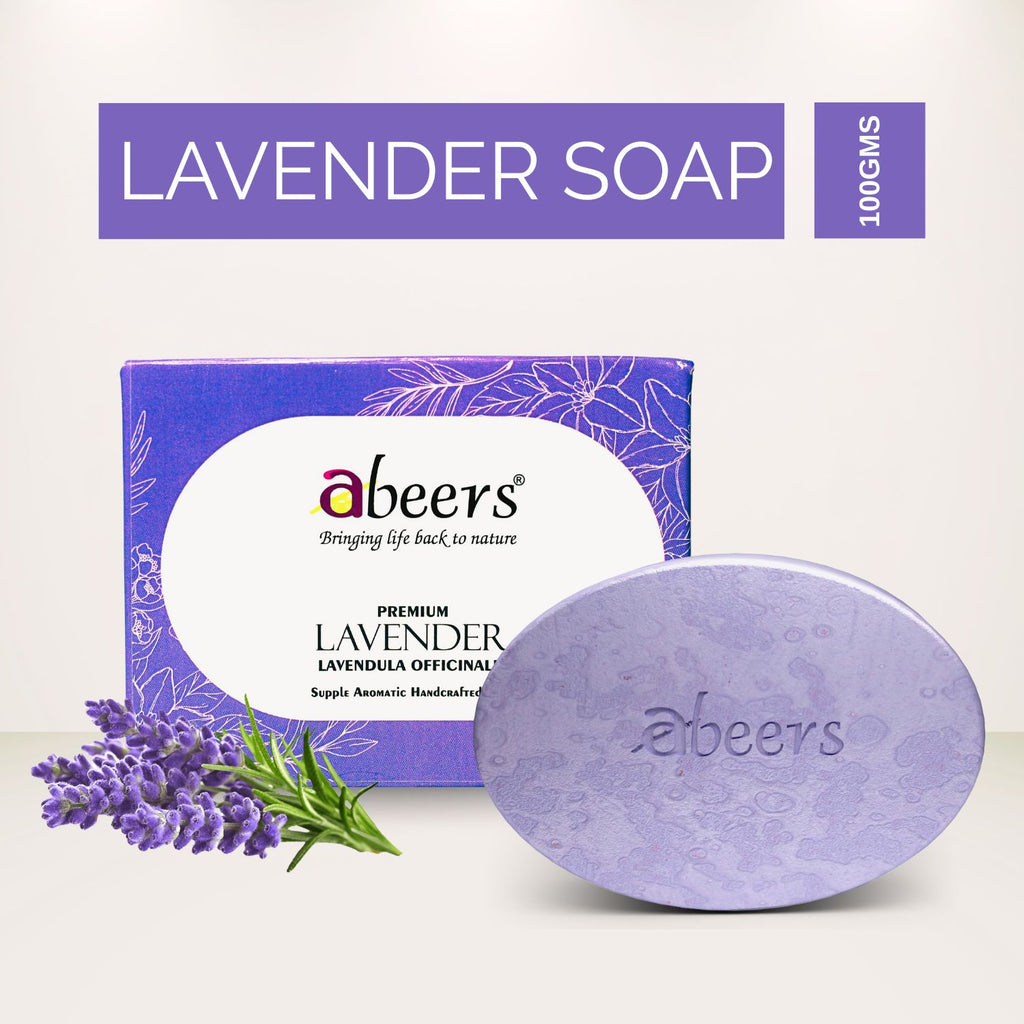 Abeers Handmade Lavender Soap (100g)