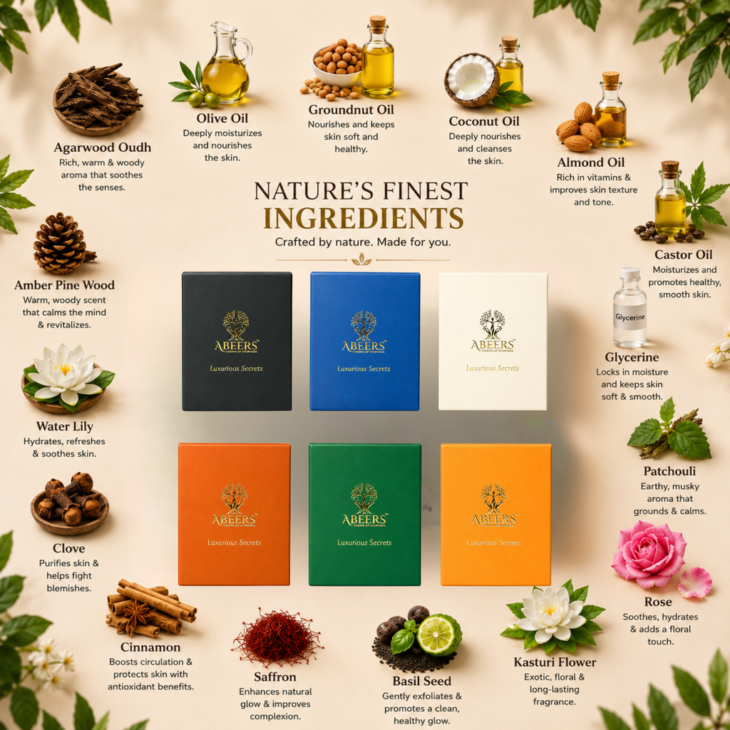 Oud Luxury Soap Gift Set (Pack of 6)
