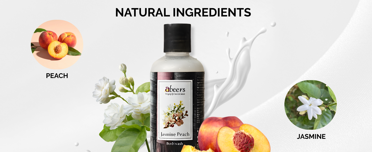 Jasmine Peach Body Wash