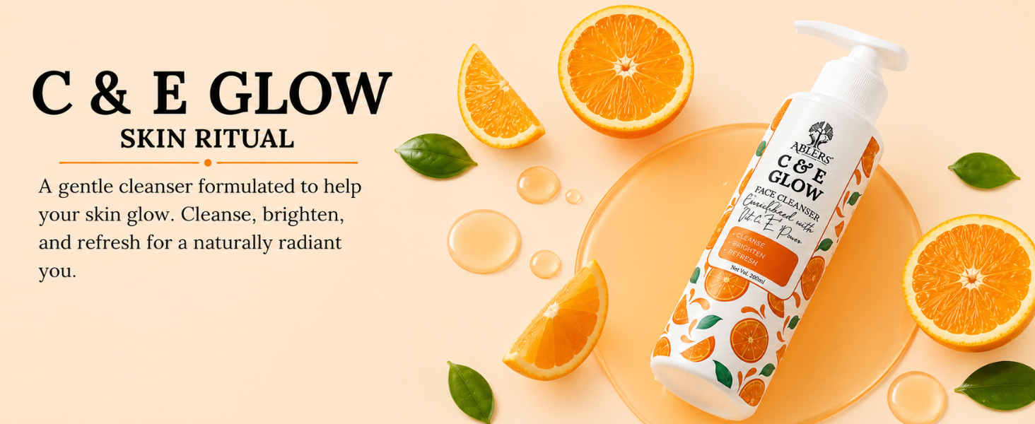 C & E Glow Face Cleanser