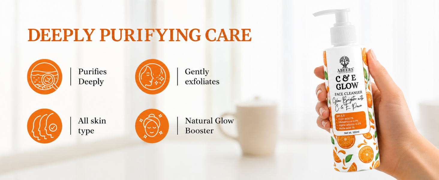 C & E Glow Face Cleanser