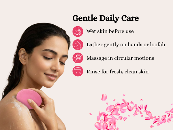 Handmade Rose Soap Pack