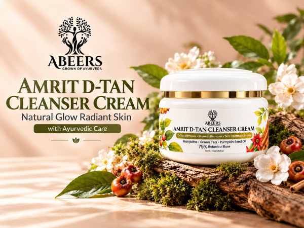 Amrit D-Tan Cleanser Cream (250gm)
