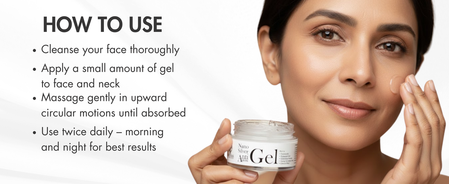 Nano Silver Anti-Ageing Gel
