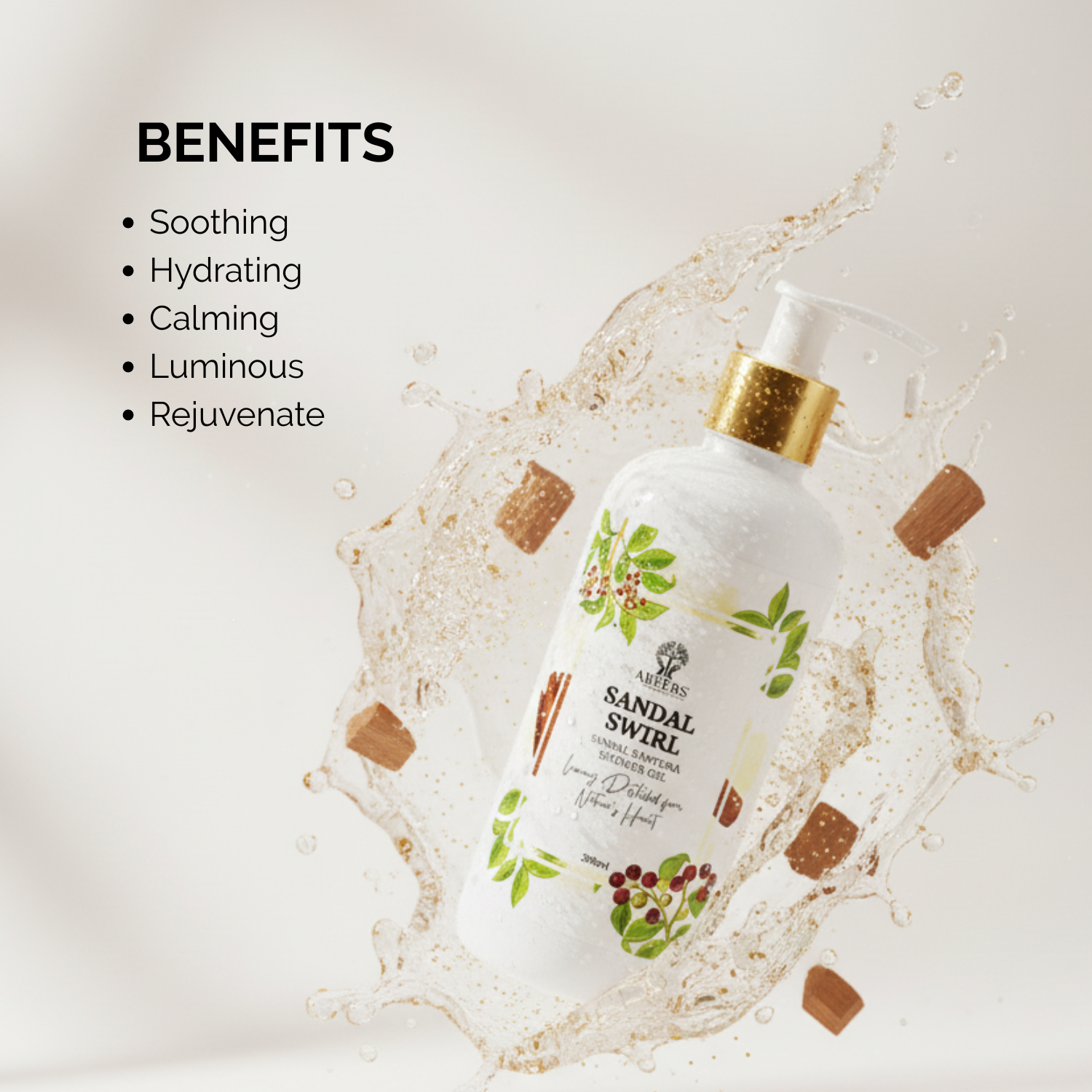 Sandal Swirl Shower Gel