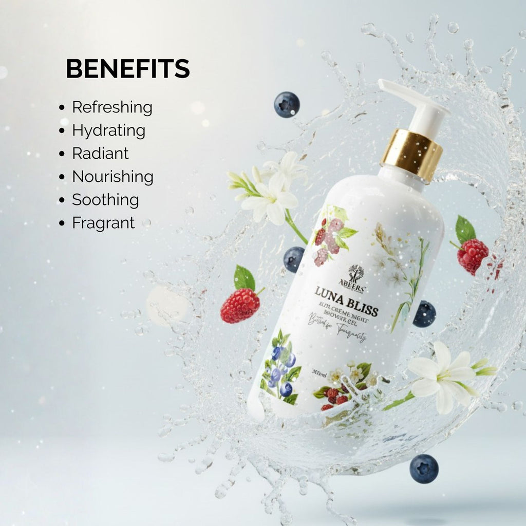 Luna Bliss Aloe Crème Night Shower Gel