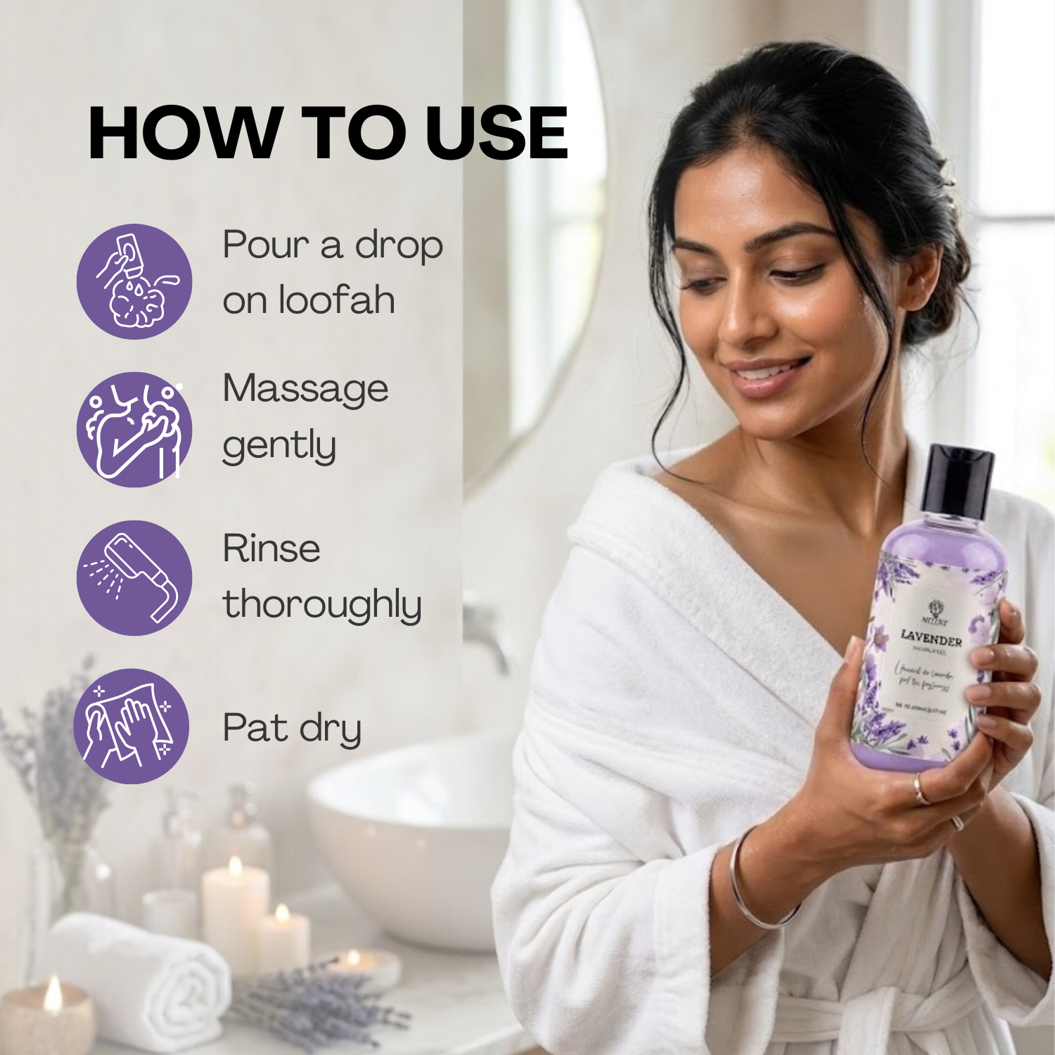 Lavender Body Wash 200ml