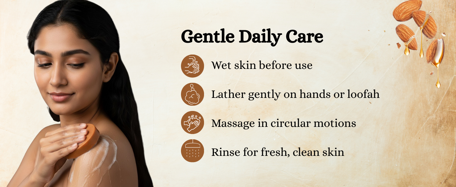 Handmade Almond Soap