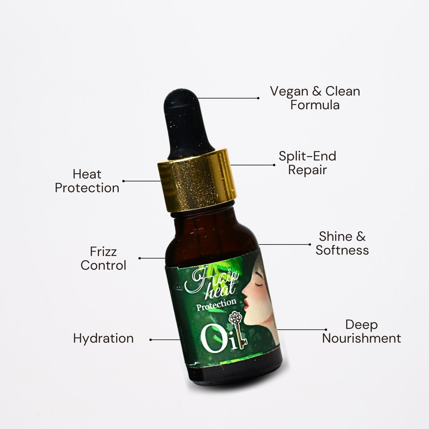 Abeers Hair Heat Protection Oil