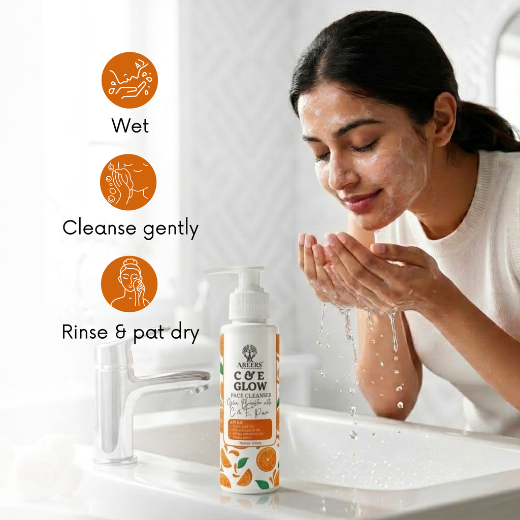 C & E Glow Face Cleanser