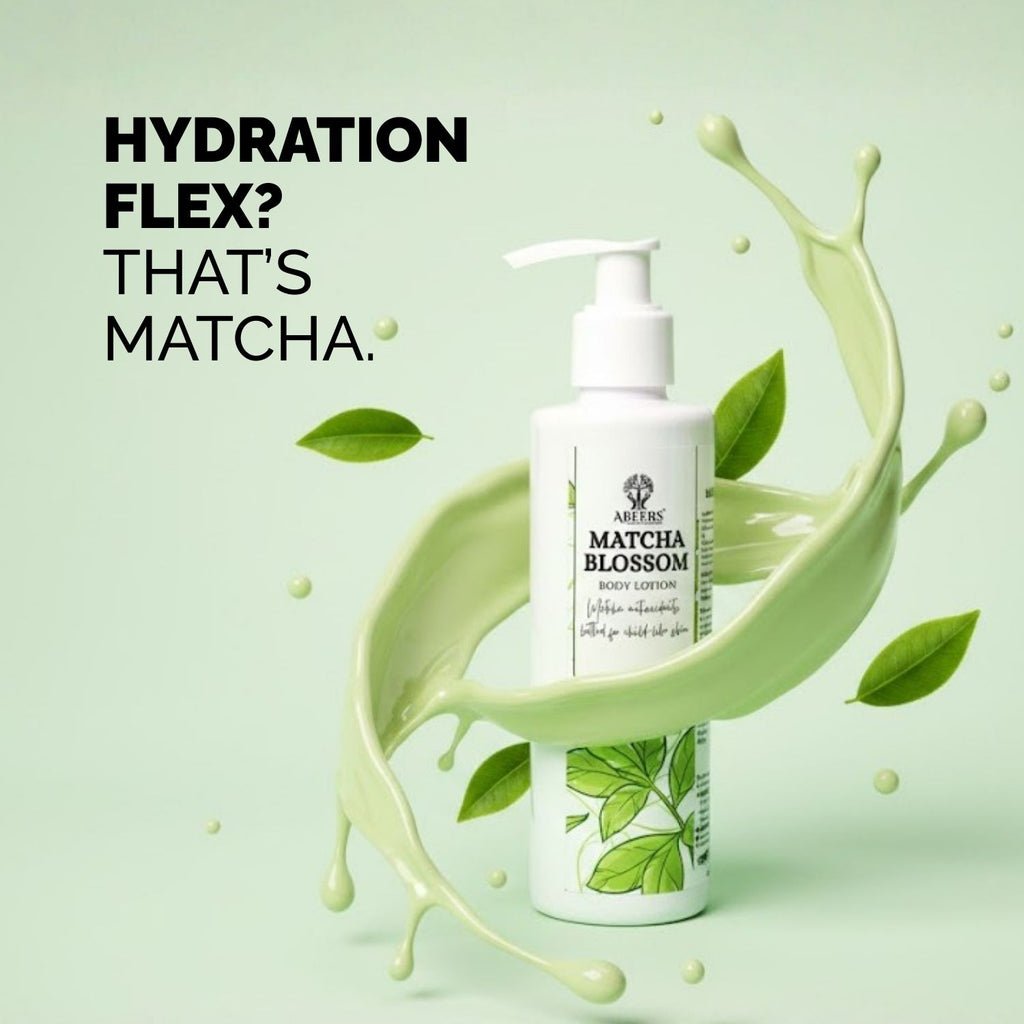 Abeers Matcha Blossom Body Lotion