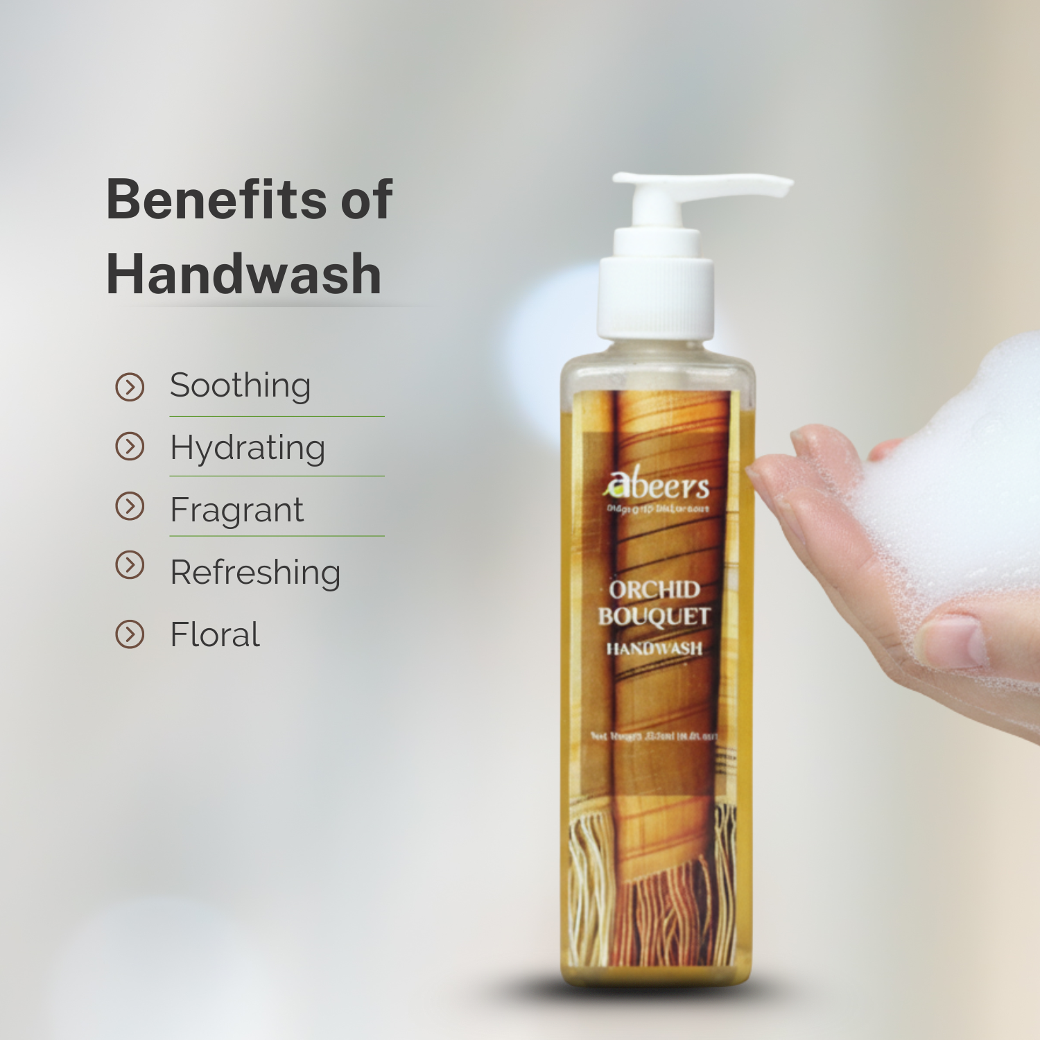 Abeers Orchid Bouquet Handwash