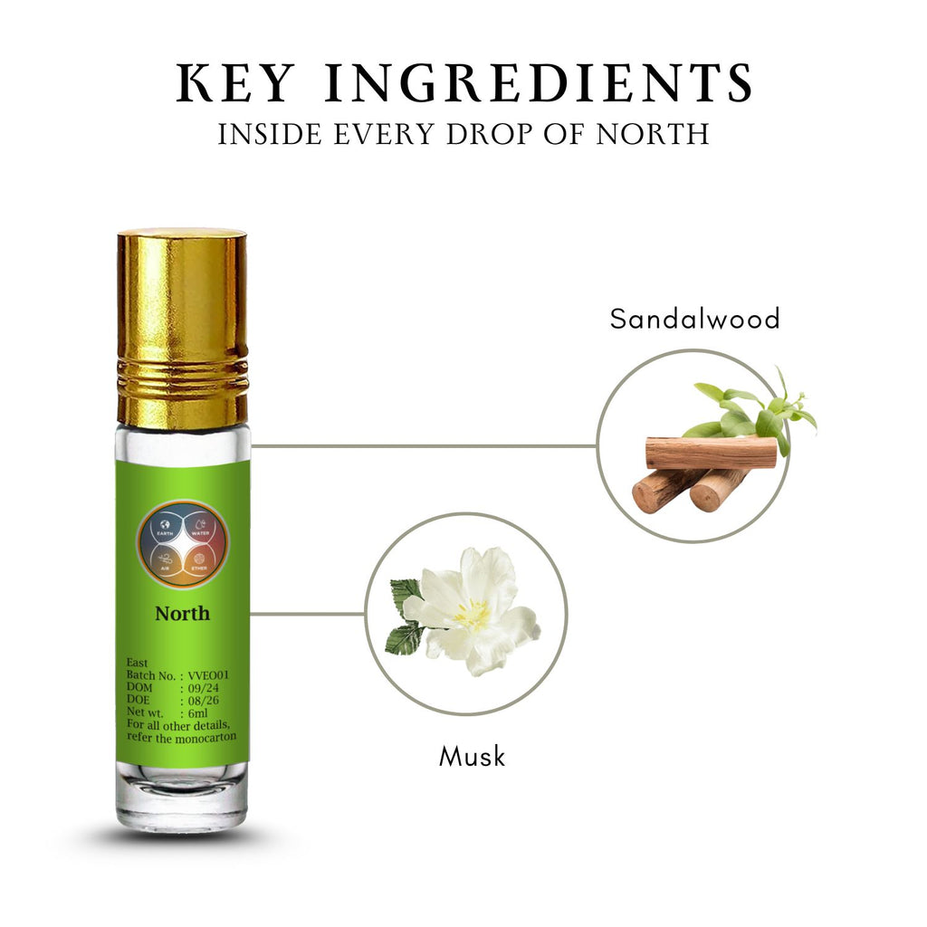 Vaastu Vaidyam Essential Oil Roll-Ons 30ml (5 x 6ml)