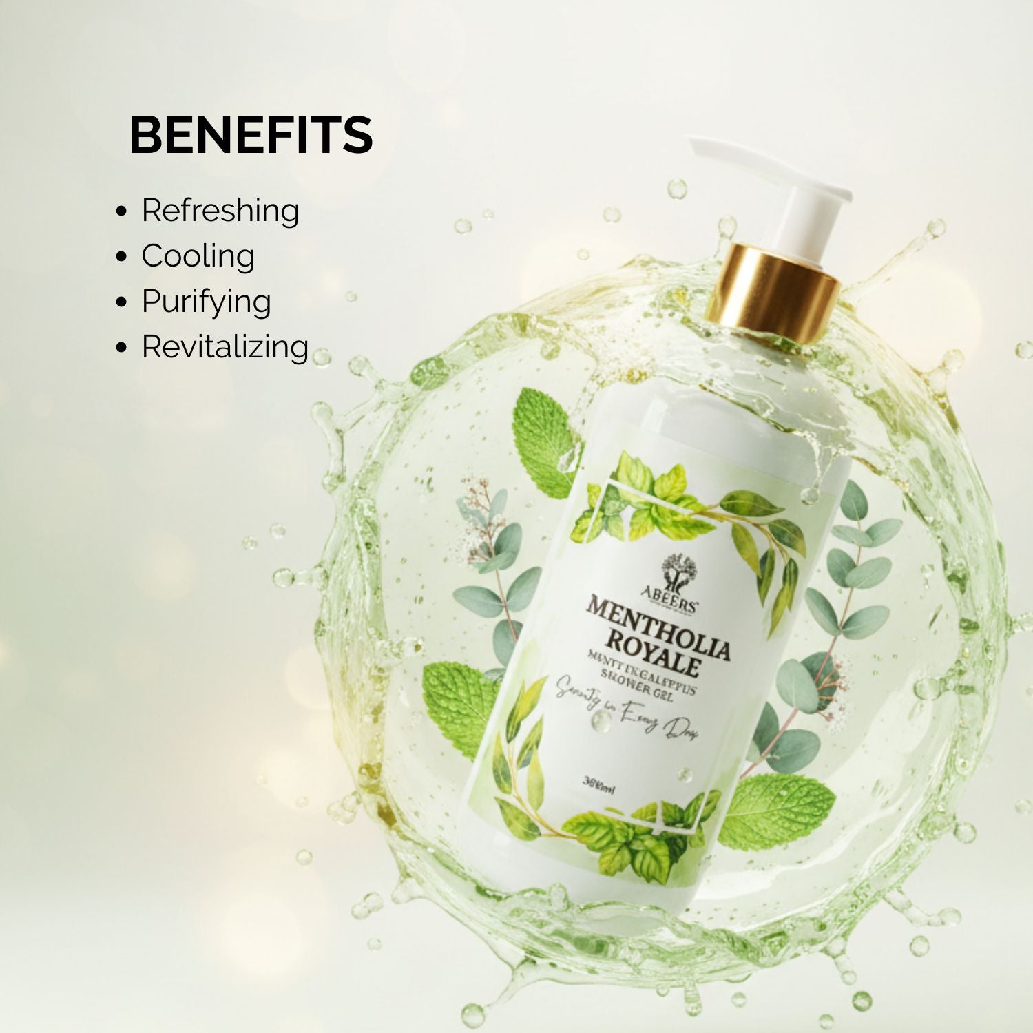 Mentholia Royale Minty Eucalyptus Shower Gel