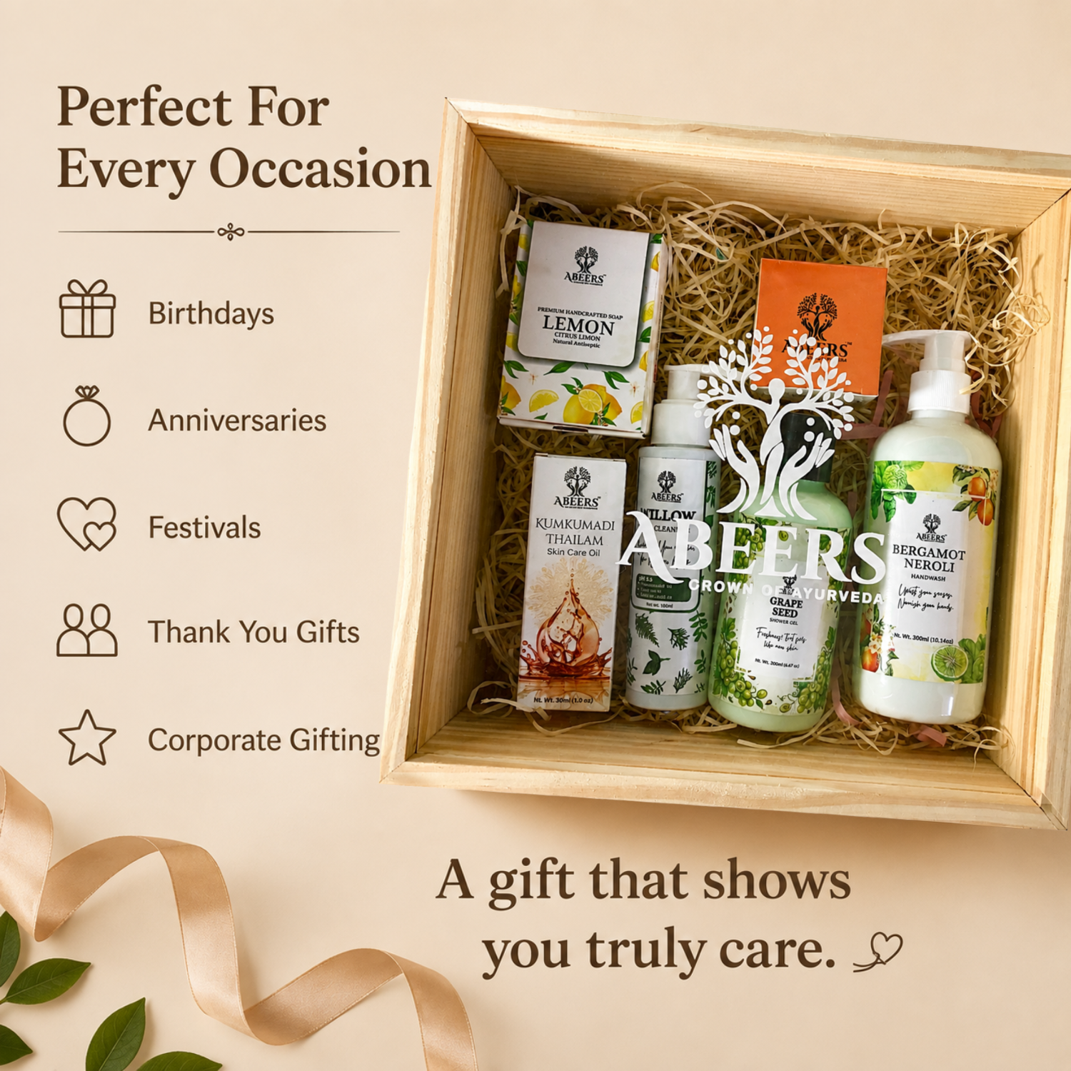 Luxury Ayurvedic Gift Hamper Set of 6