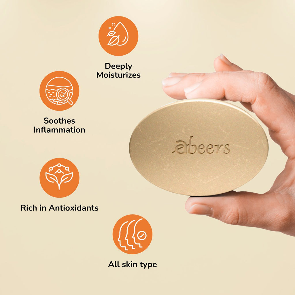 Abeers Handmade Almond Soap (100g)