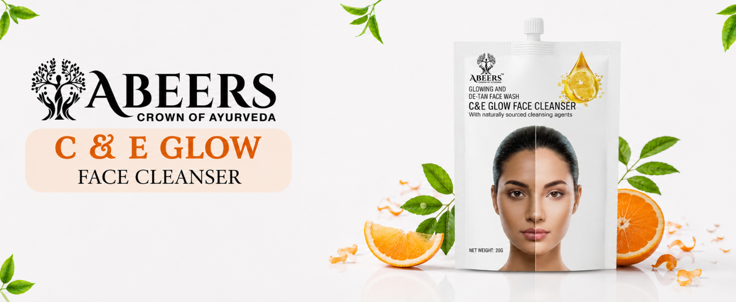 C&E Glow Face Cleanser De-Tan Face Wash