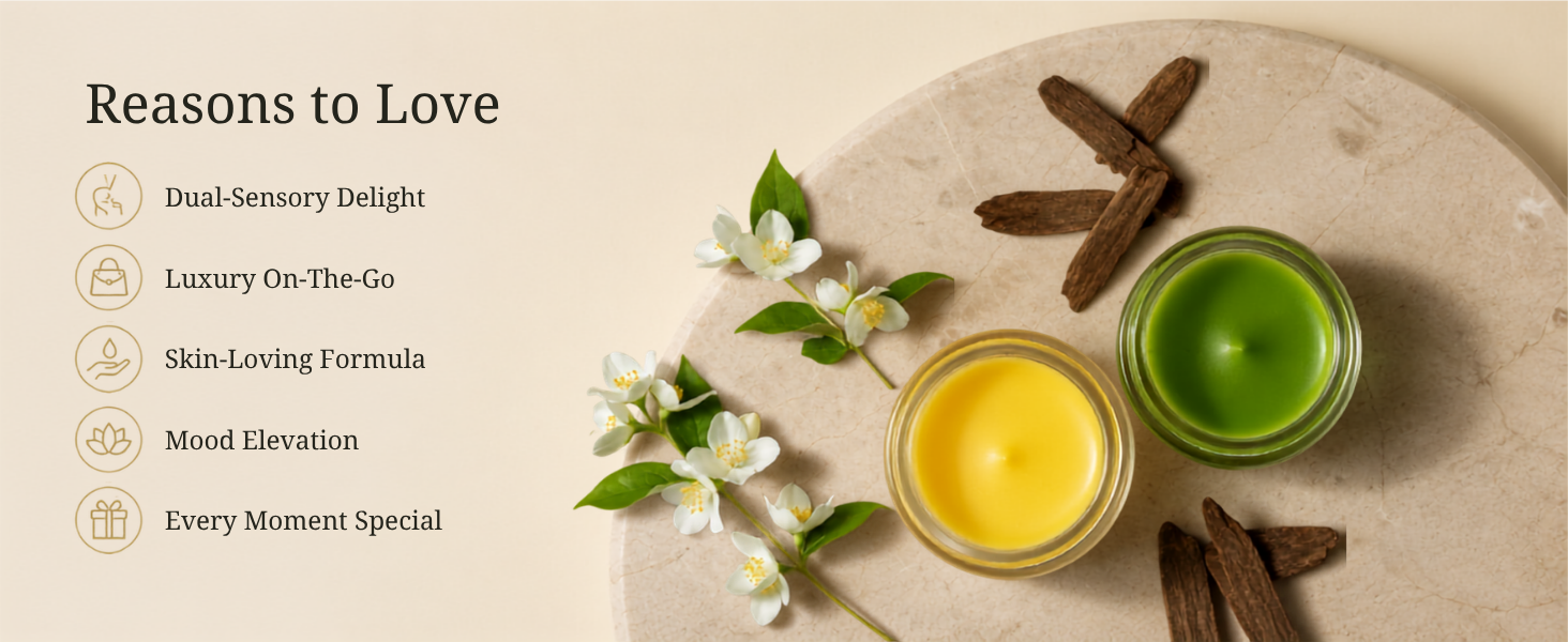 Solide Duo – White Oud & Attar Mogra