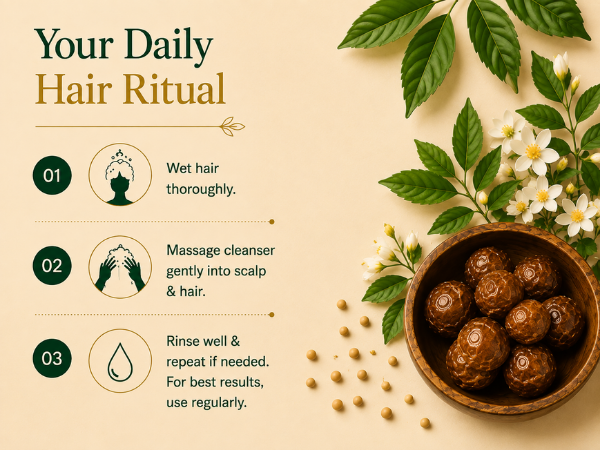 Sat Reetha Hair Cleanser – 500ml