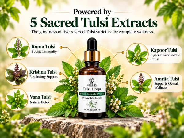 Abeers Panch Tulsi Drops