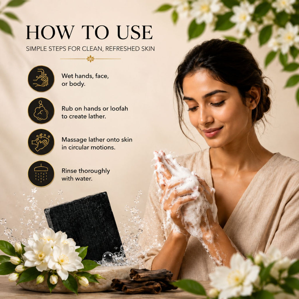 Oud Kasturi Handmade Soap (125g)