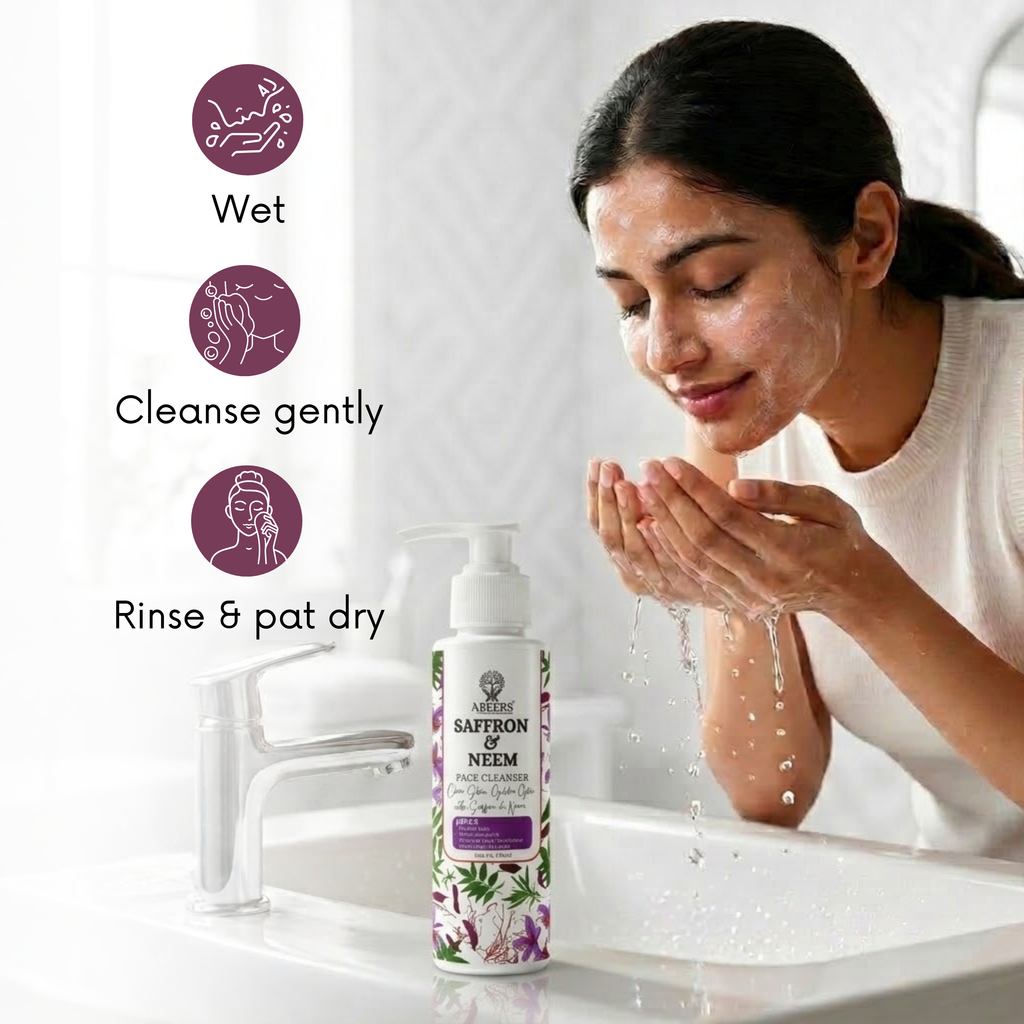 Saffron & Neem Face Cleanser