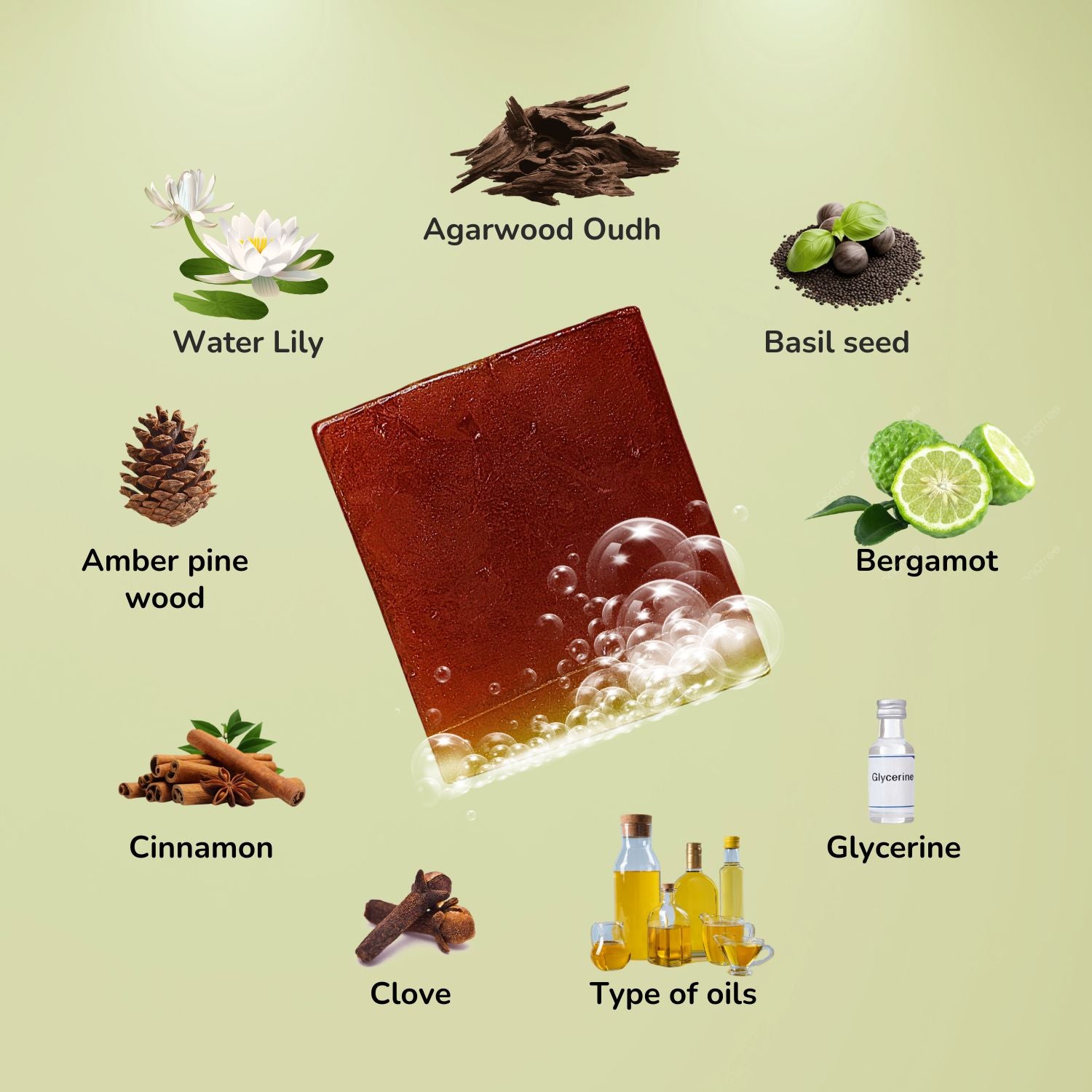 Abeers Oud Firdos Handmade Soap (125g)