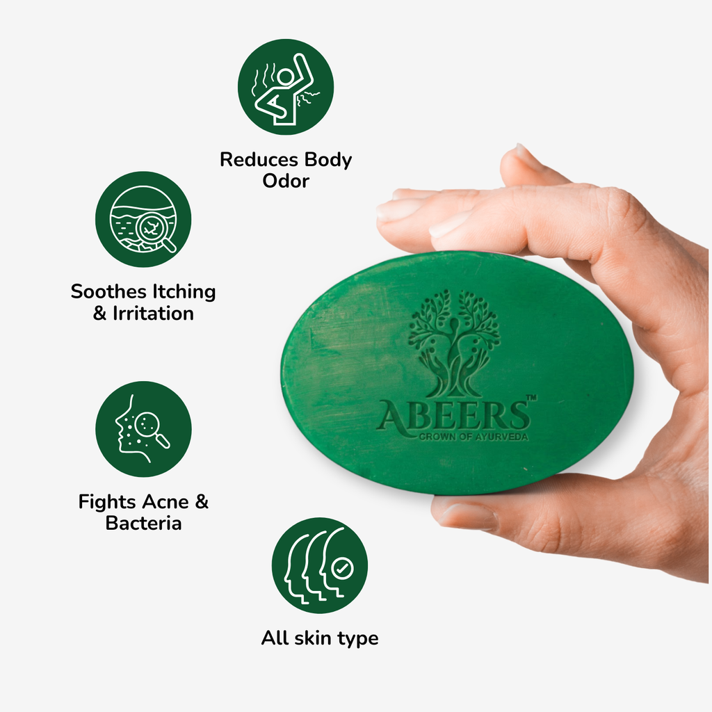 Handmade Neem & Mentha Soap