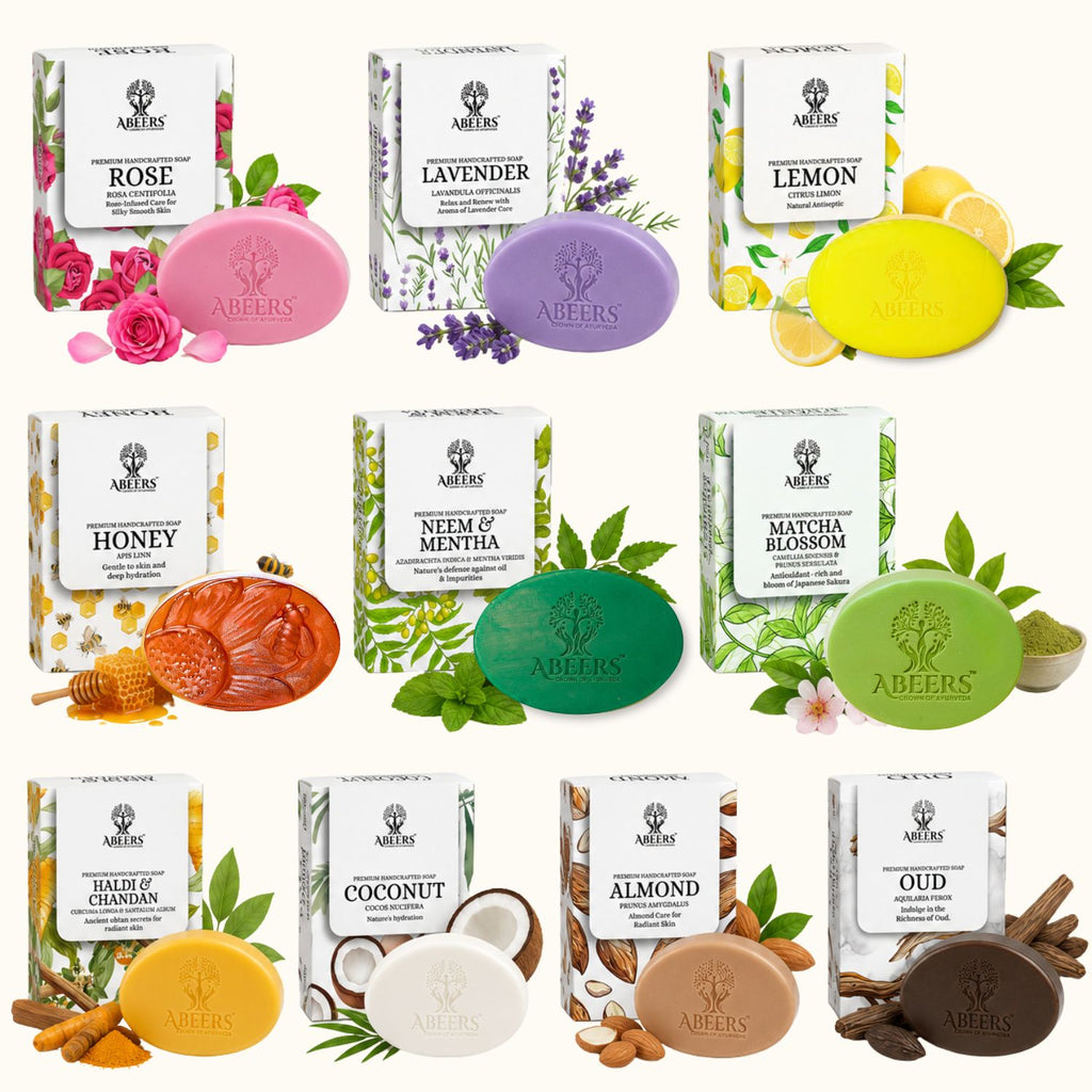 Handmade Mega Soap Combo (10 Bars x 100g)