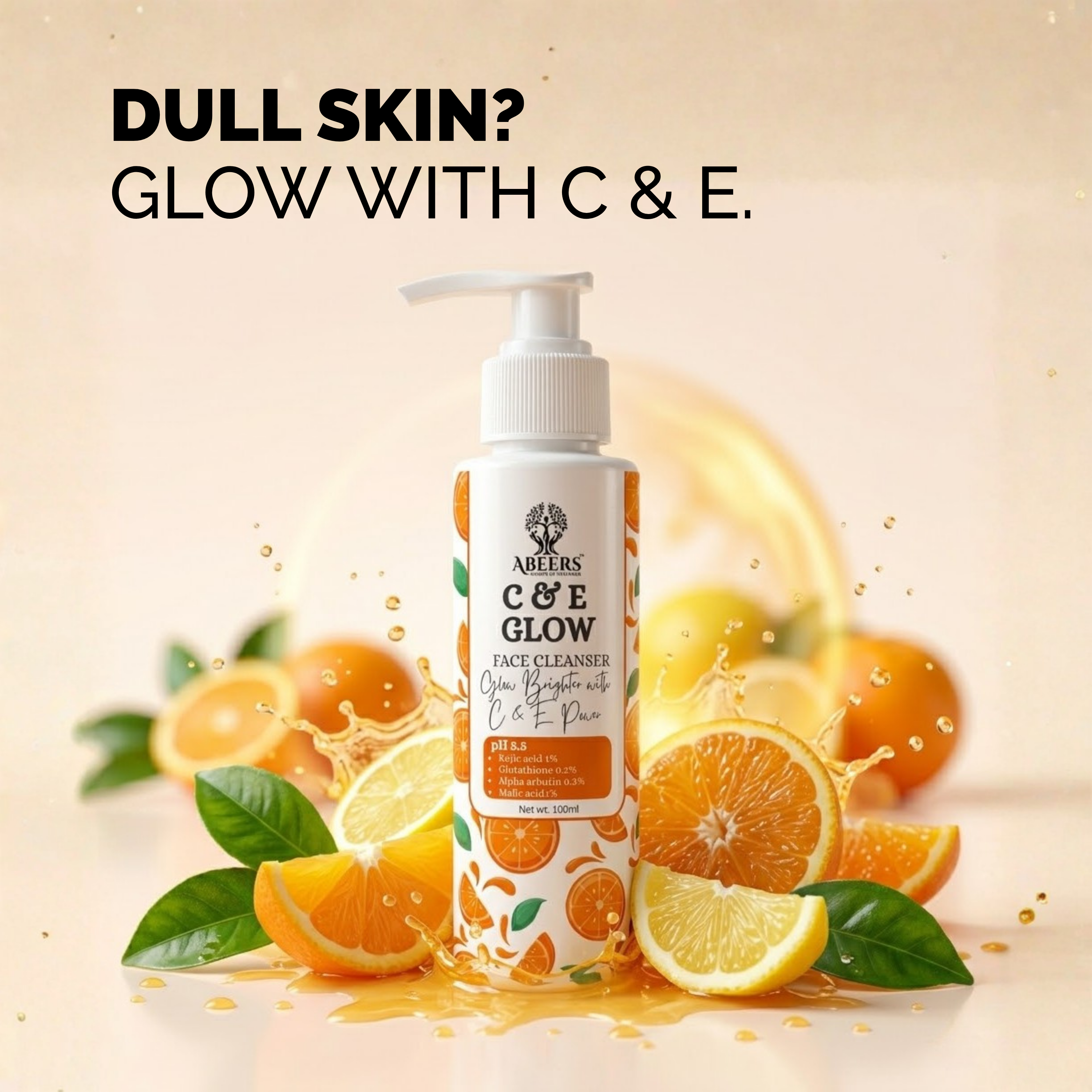 C & E Glow Face Cleanser